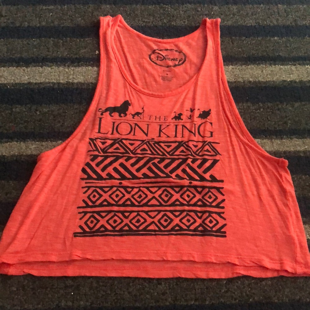 Pink Lion king Tank top